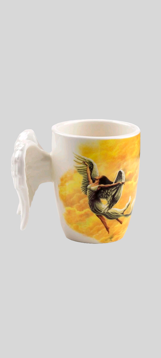 Angel wings cup.