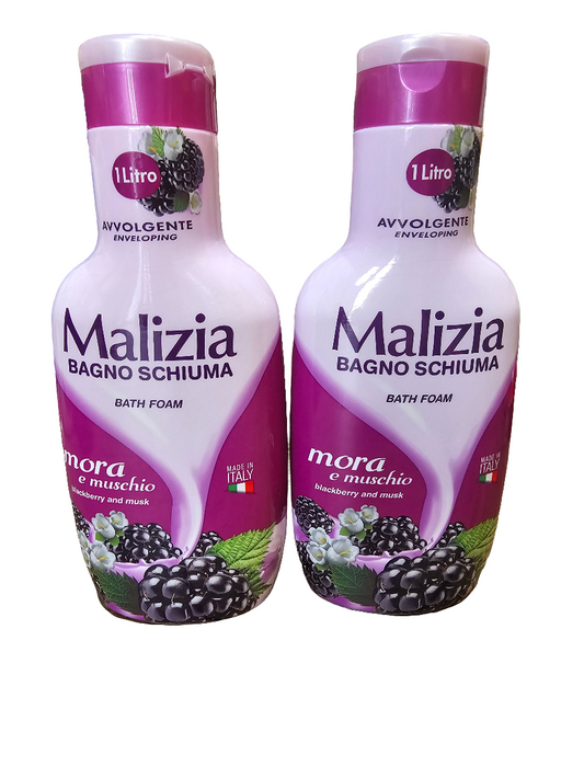 Malizia Blackberry & Musk Bath Foam 1L