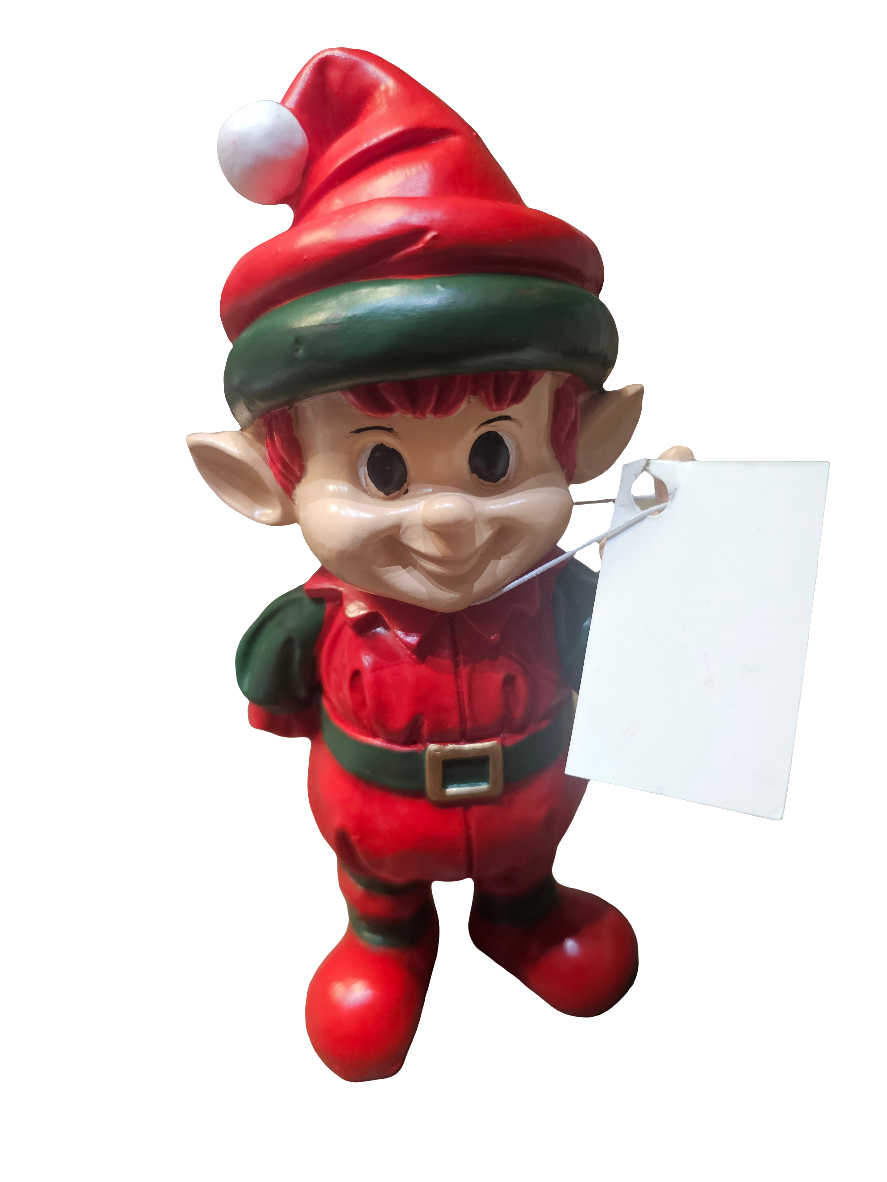 Christmas Elf Bahaving Badly 16cm Statue