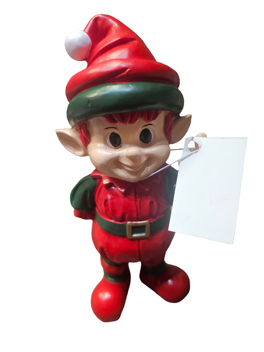 Christmas Elf Bahaving Badly 16cm Statue