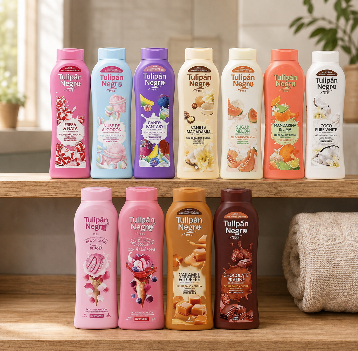 Tulipan Negro, Bath & Shower gel