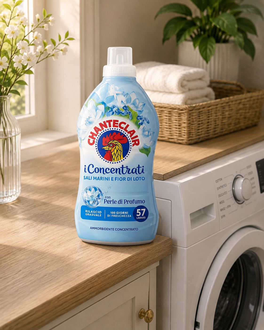 Chanteclair french Fabric Softener in Sea Salts and Lotus Fragrance