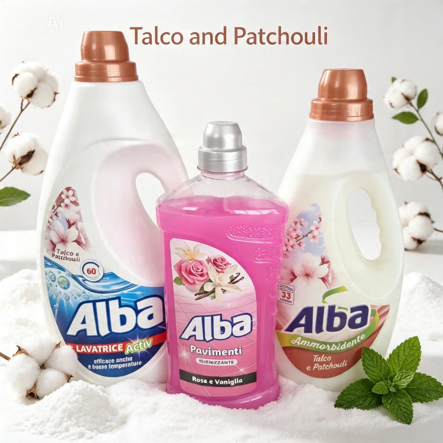 Alba Italian home laundry and cleaning bundle ( pink )