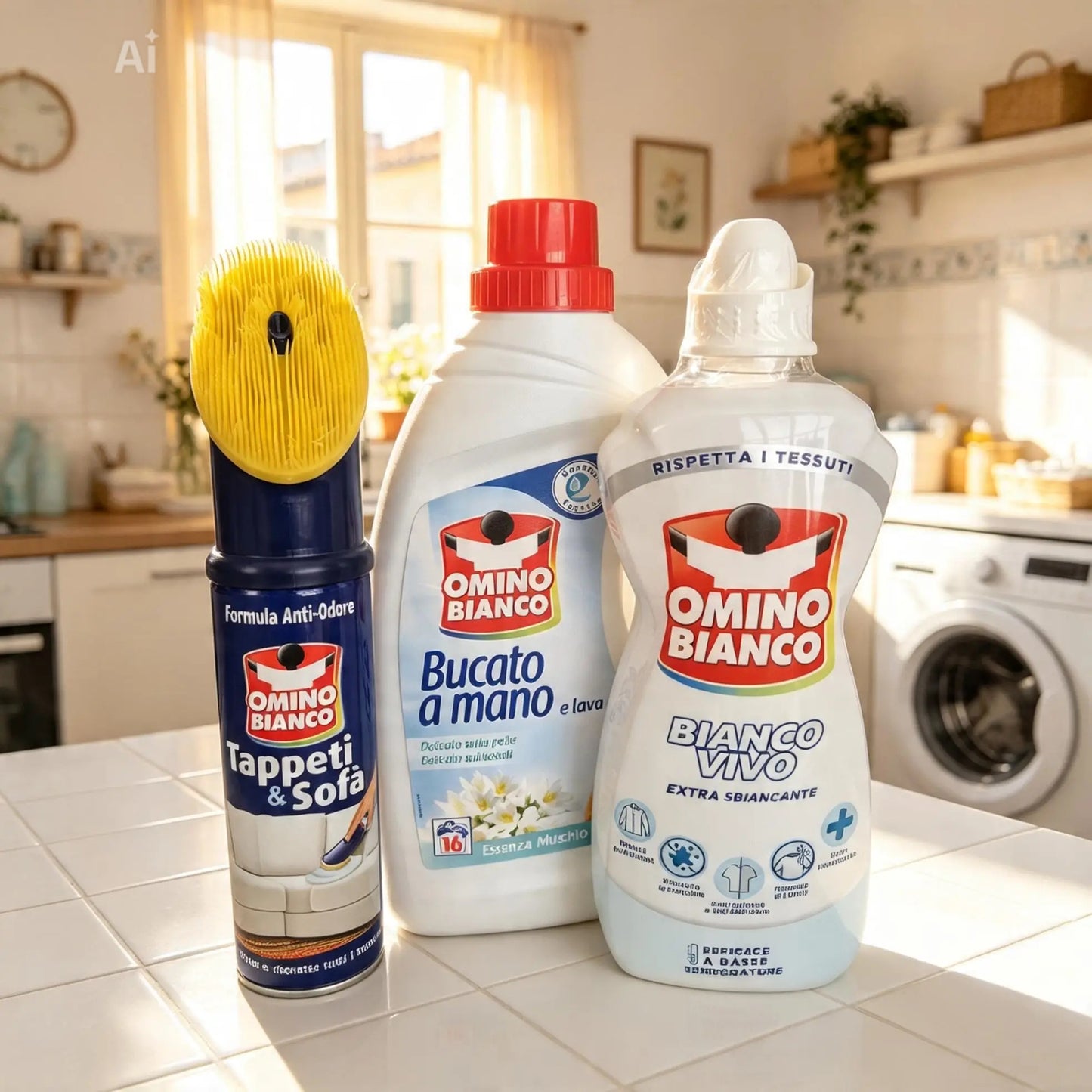 Omino Bianco Italian cleaning product bundle