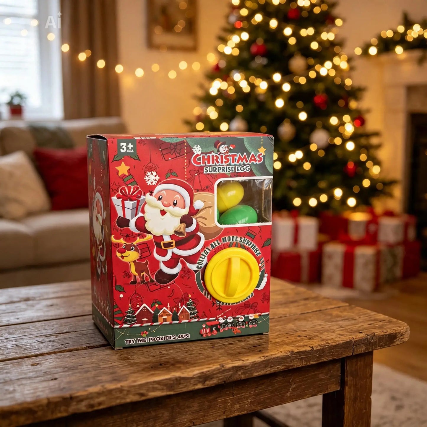 Christmas surprise egg gift box