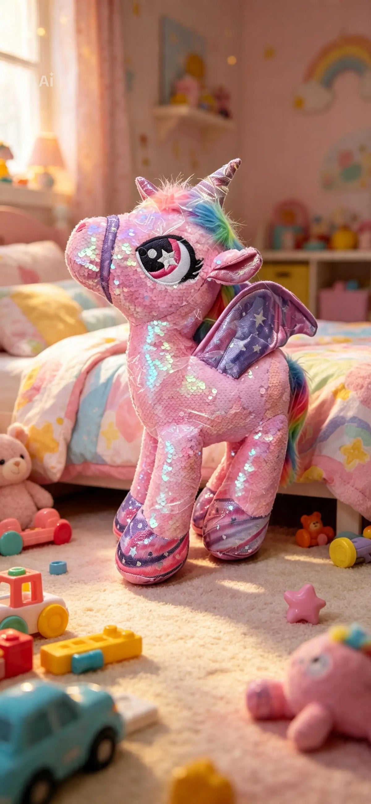 Large 45cm plush Unicorn