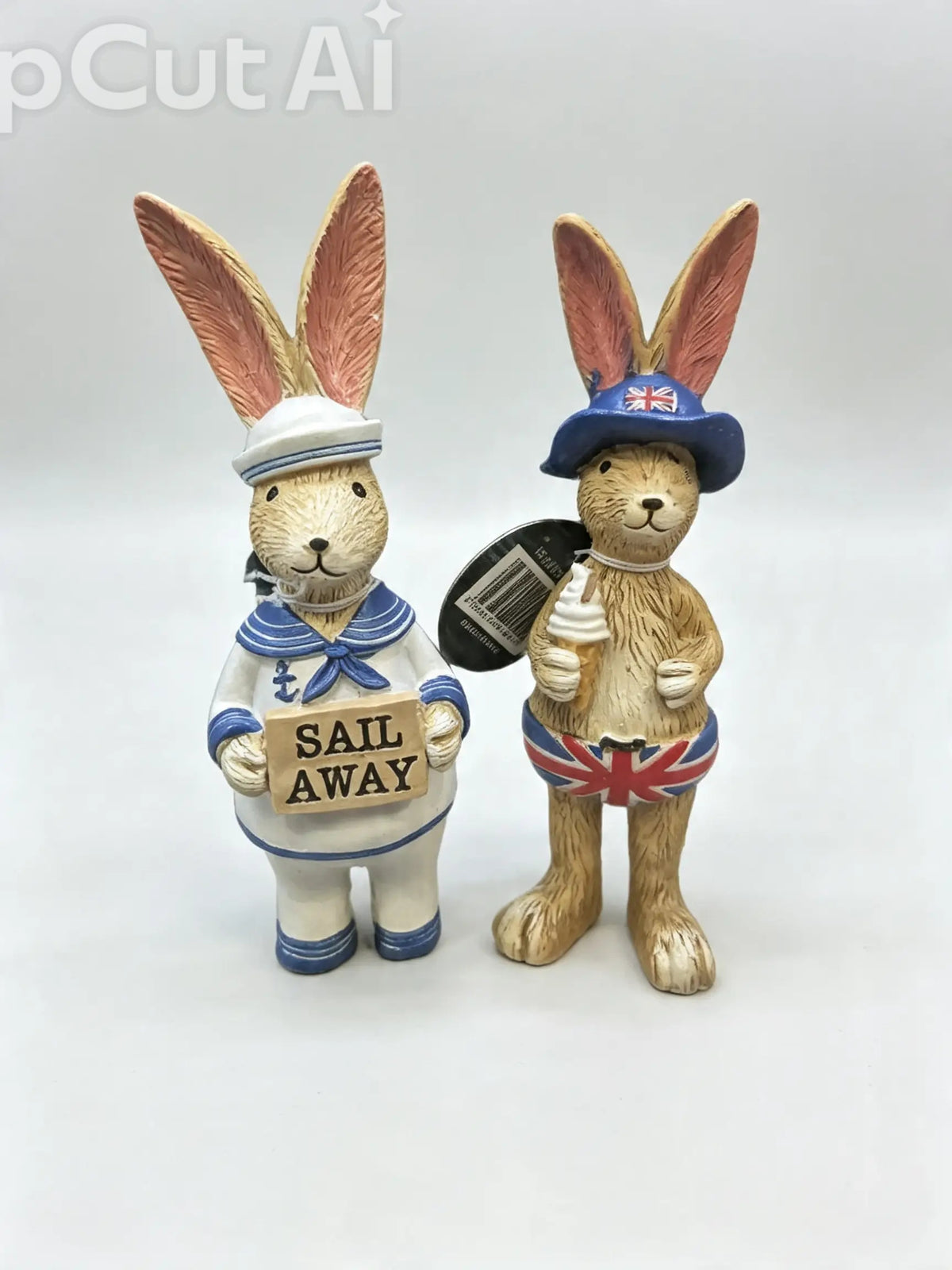 standing hare figure