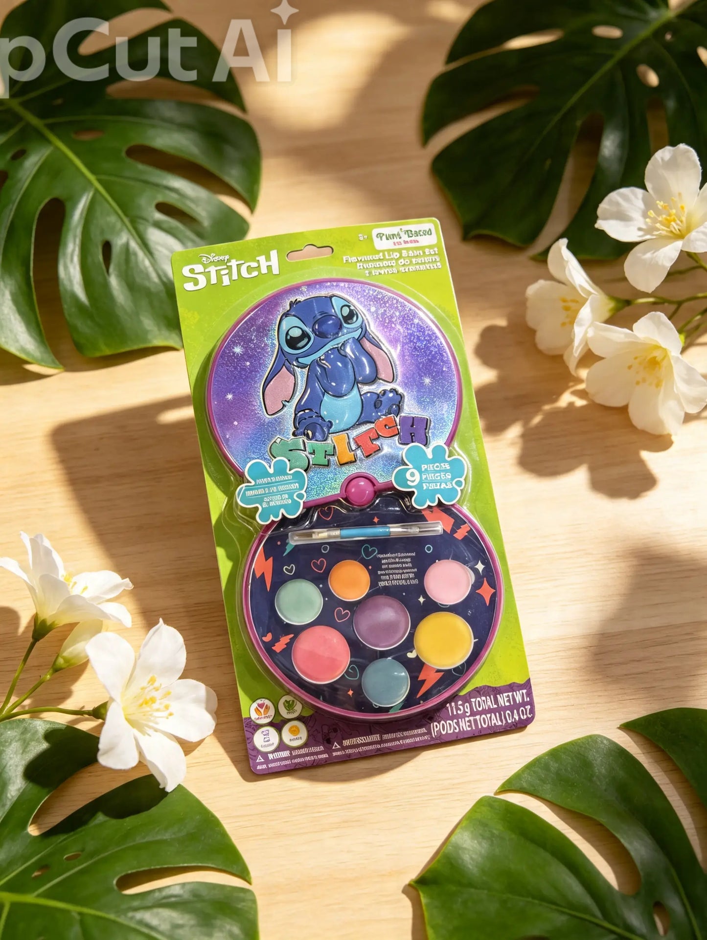 Disney stitch lip balm set
