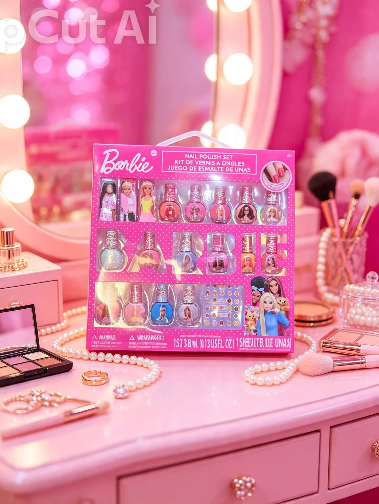 Barbie nail Polish set