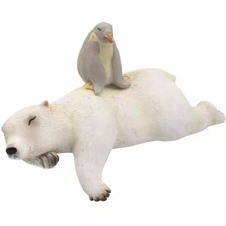 Polar bear polyresin ornaments