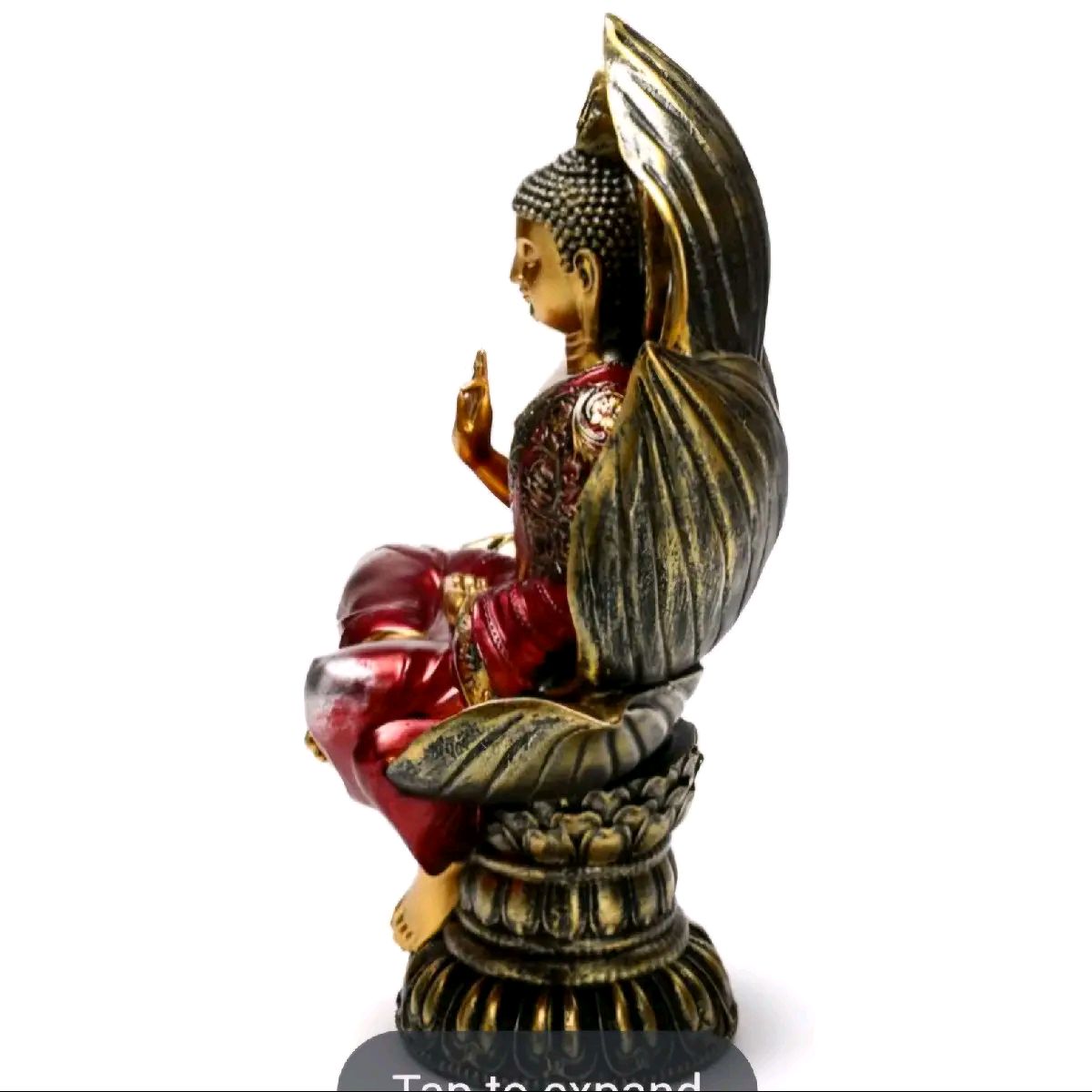 Thai Buddha Seated Lotus Figurine