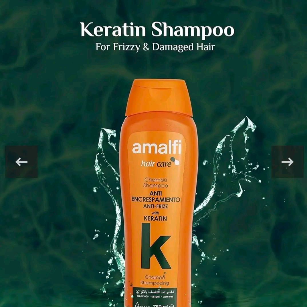 Amalfi Haircare Keratin Shampoo for Damaged Hair - 750ml - Conditioner