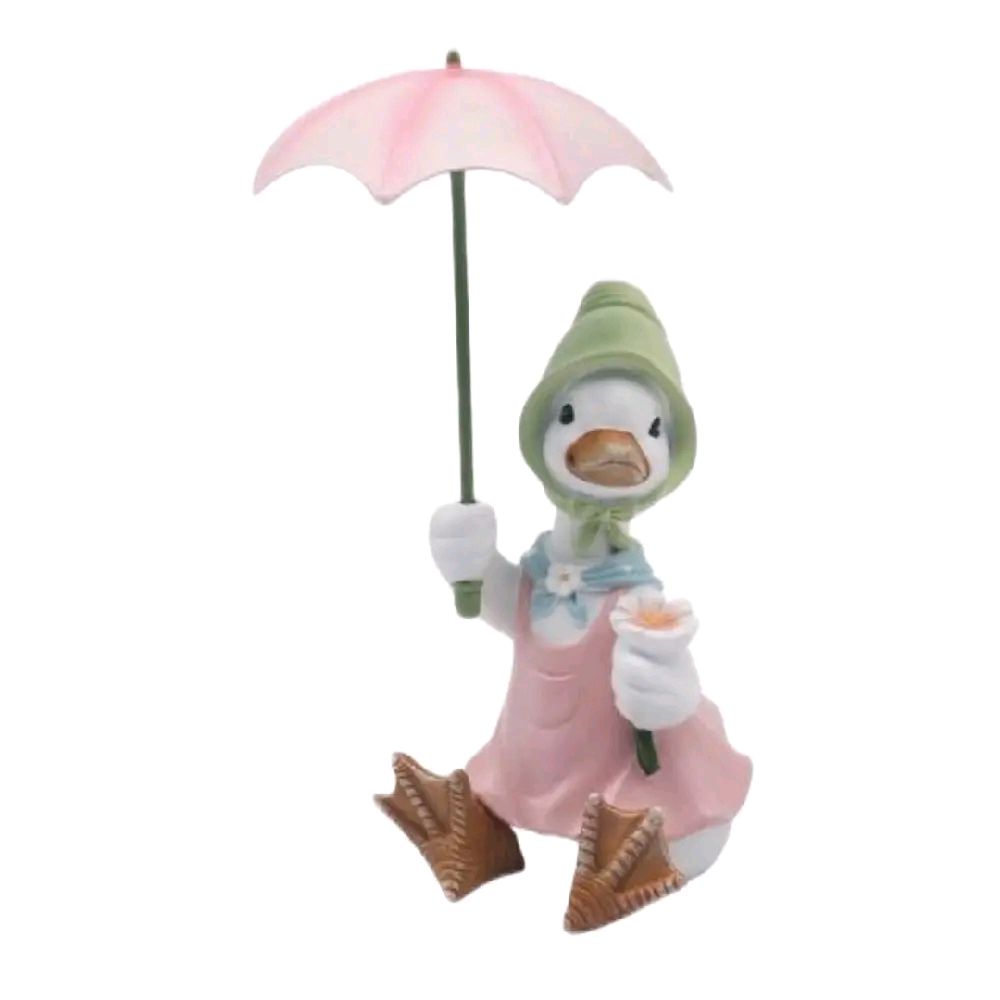 Rainy Day Duck Figurine