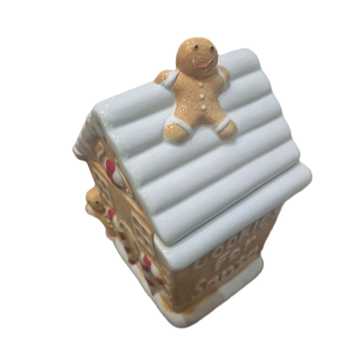 Gingerbread House Christmas Cookie Jar