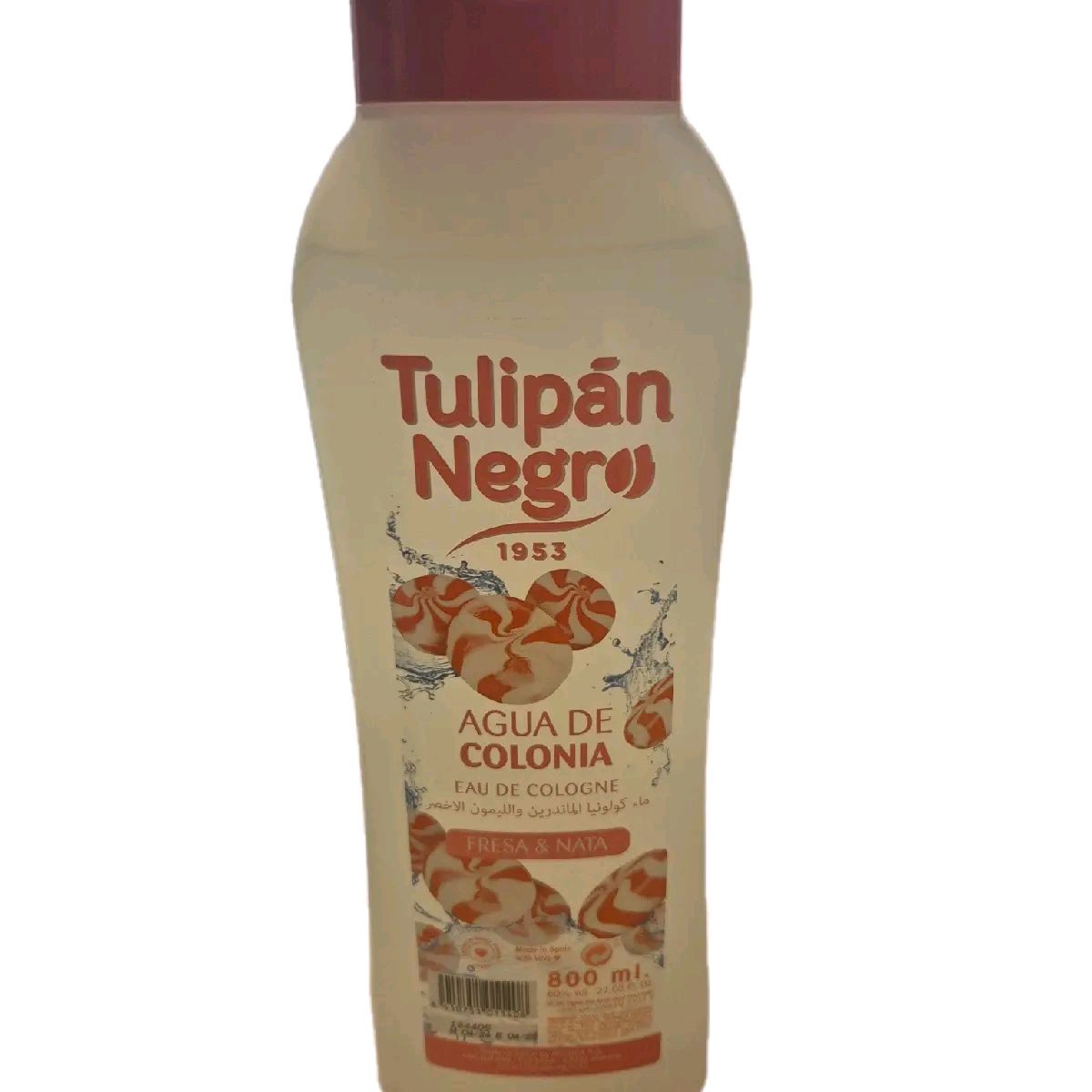 Tulipan negro aqua de colonia body cologne fresca nata 800ml