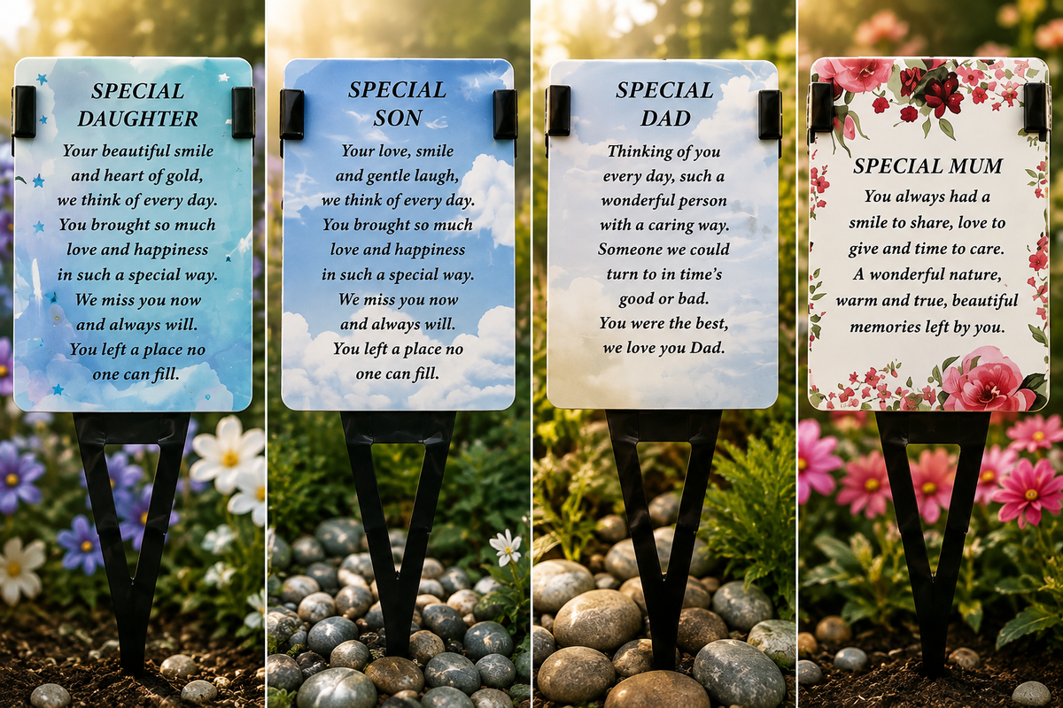 Memorial Stakes, Various Designs, For outdoor use