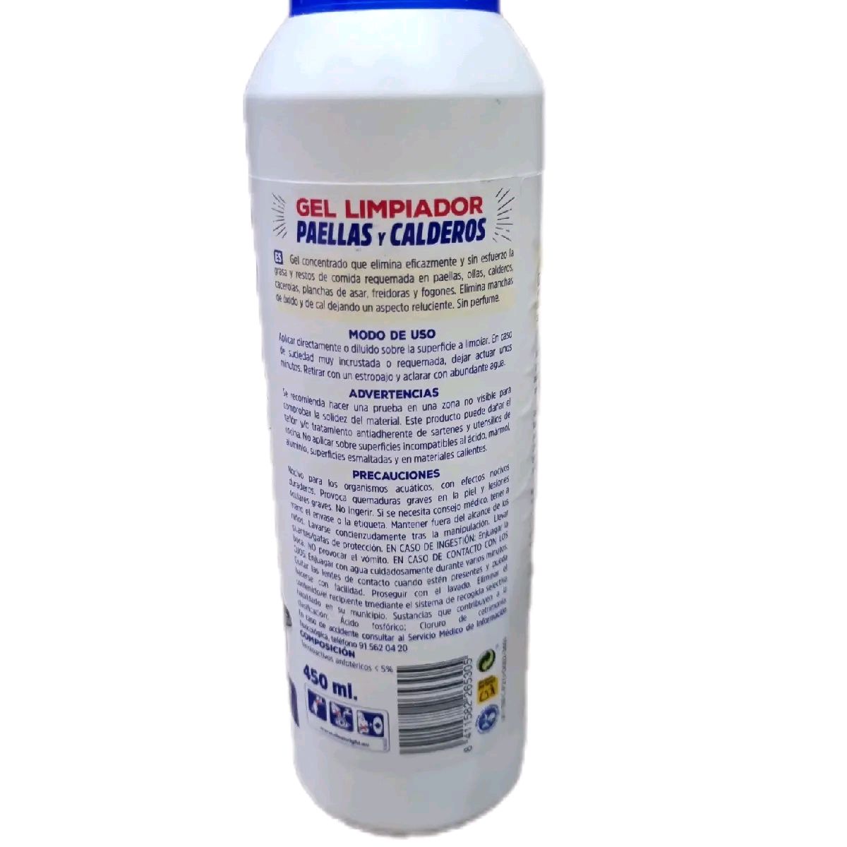 Asevi Gel Pots & Pan - Removes Burnt Grease and Rust Stains