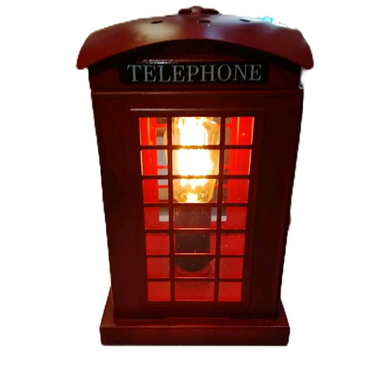 British Phonebox Electric Wax Melt Burner - Clean and Safe Alternative to Traditional candle