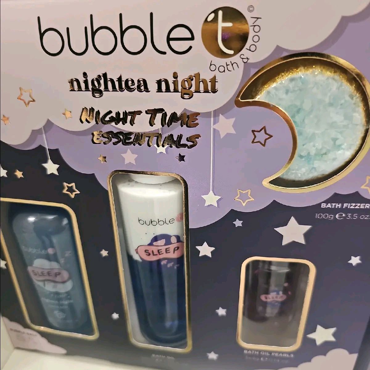 Bubble T Nightea night essentials gift set