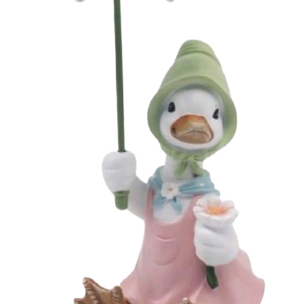 Rainy Day Duck Figurine