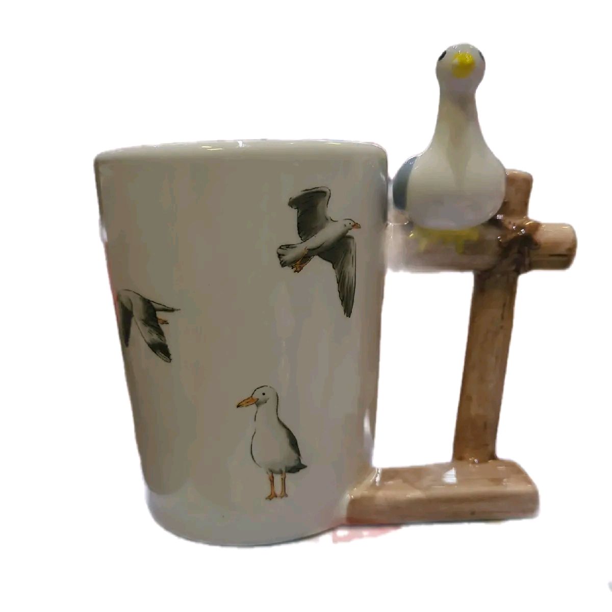 Seagull Buoy Mug With Shaped Handle 16cm