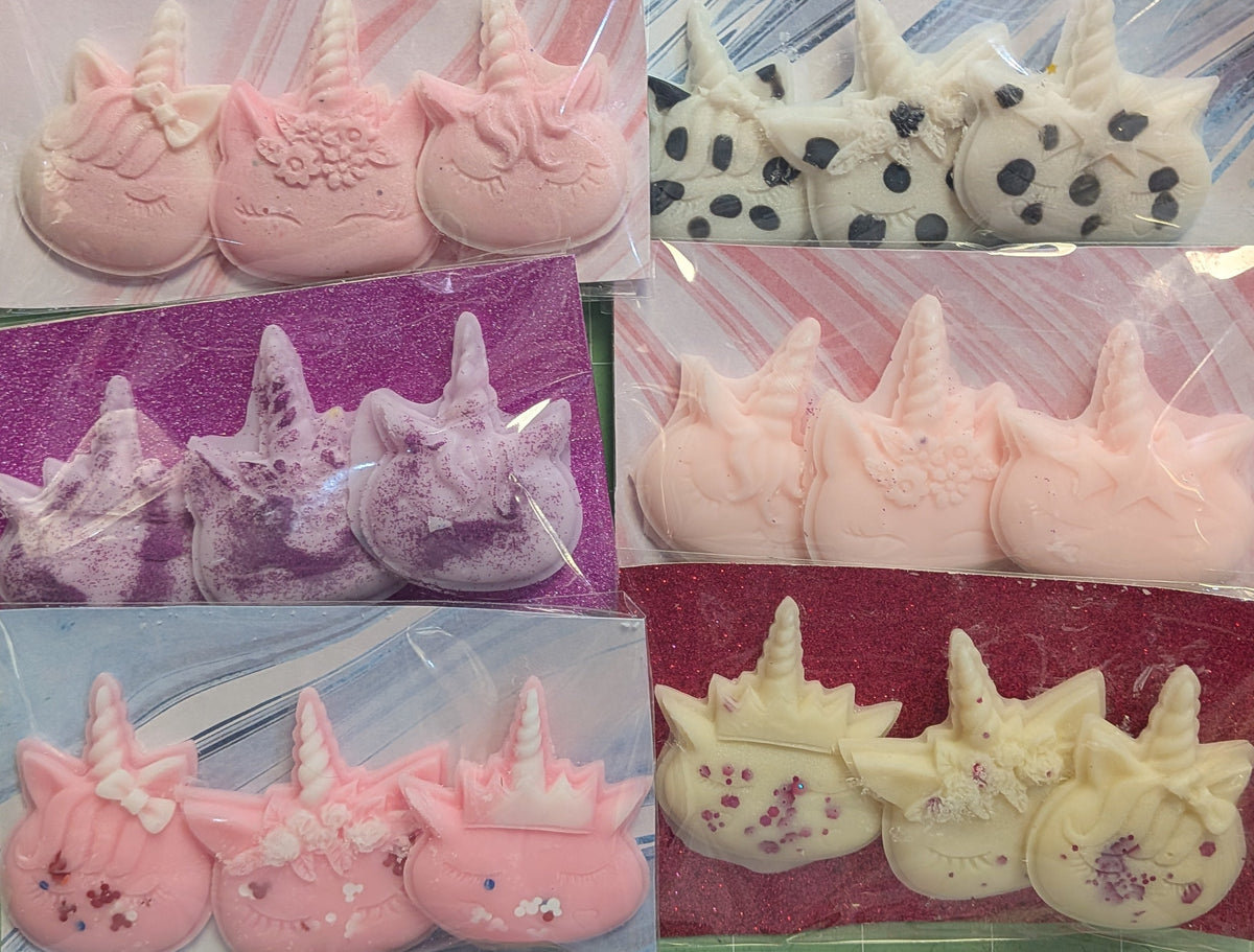 Pack of 3 Unicorn Wax Melts