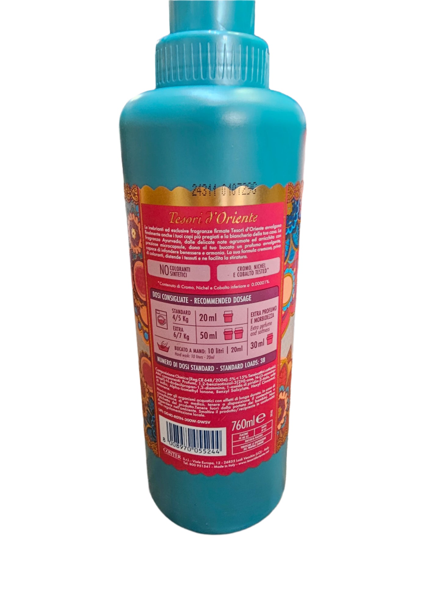 Tesori d'Oriente Aromatic Laundry Softener Amla & Patchouli 760ml