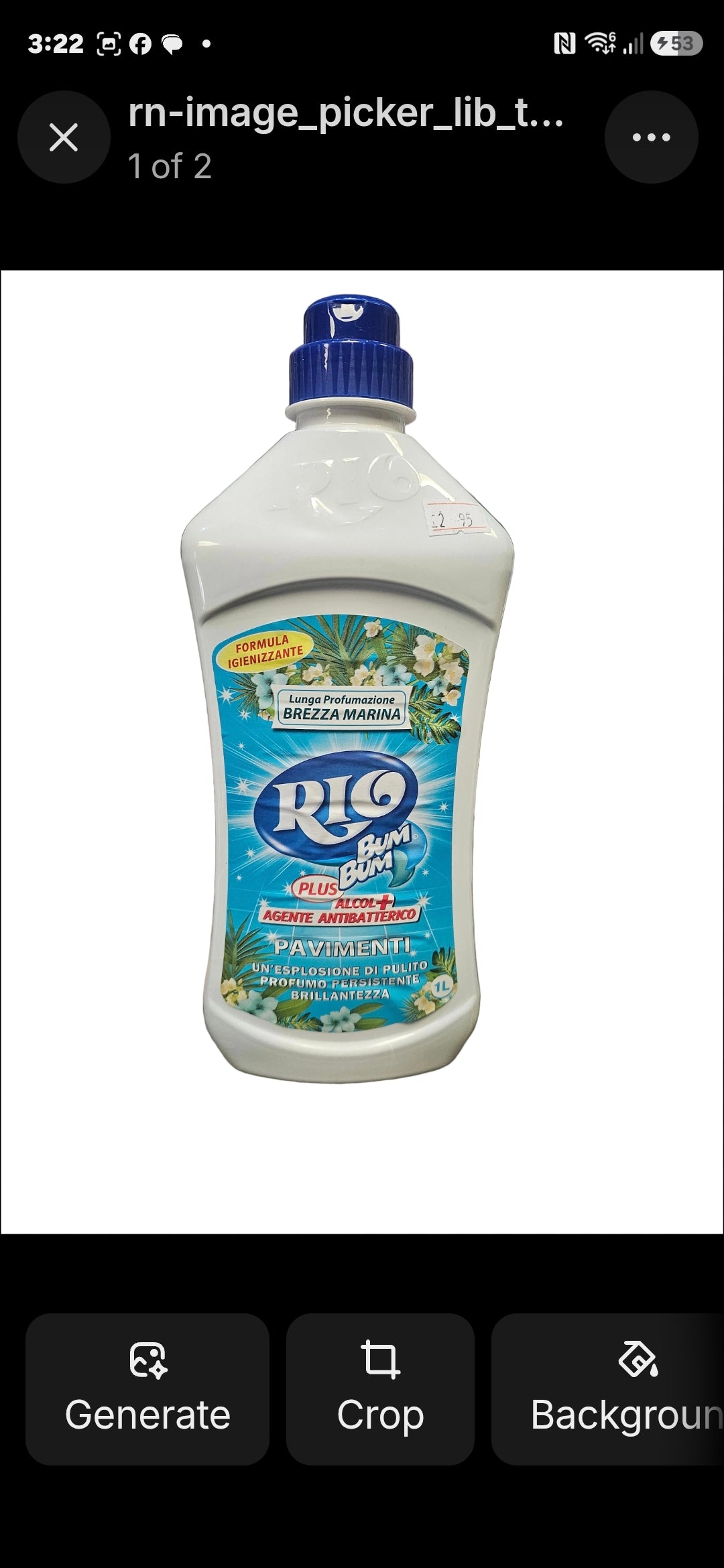Rio Bum Bum floor cleaner various scents 1000ml