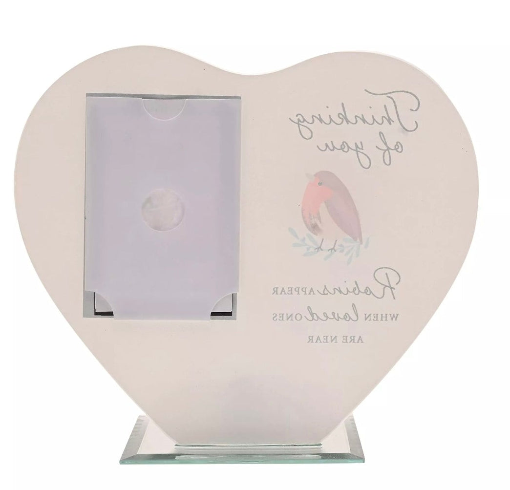 Thoughts of You Tea Light Holder with Photo - Thinking Of You