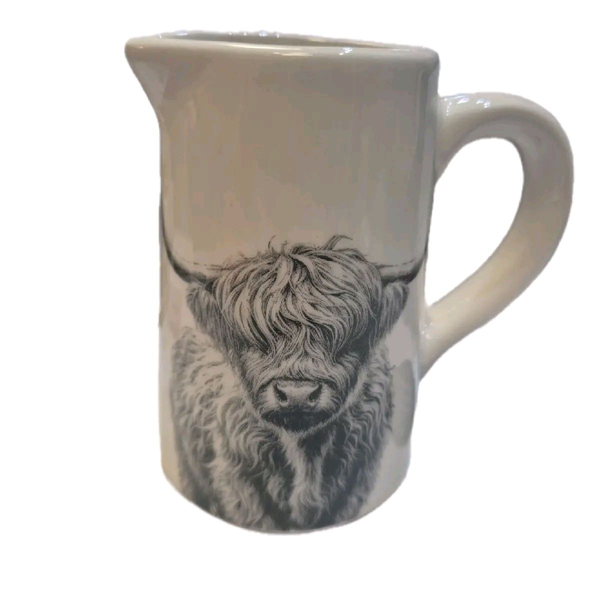 Highland cow jug