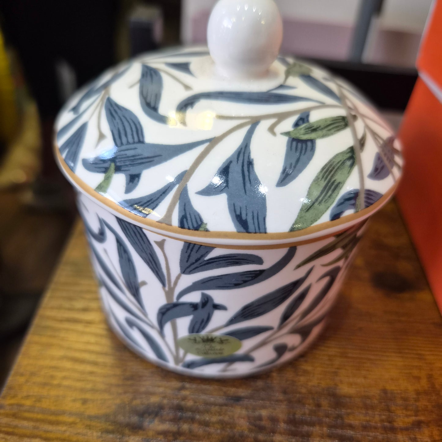 Willow bough sugar bowl