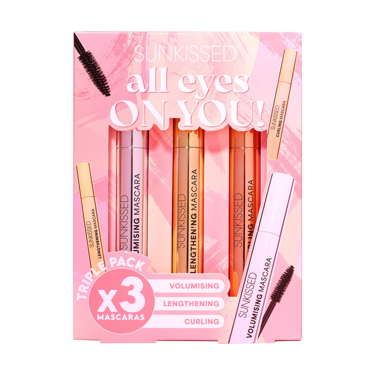 Sunkissed All Eyes on You Mascara 3 Piece set