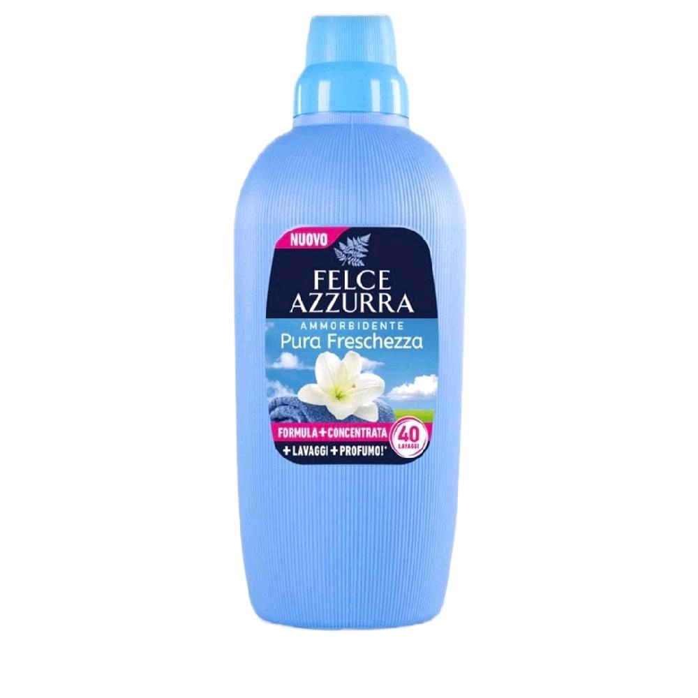 Felce Azzurra Fabric Softener 2 Litre - 40 Washes Formula Concentrated for Deep Cleaning & Freshness