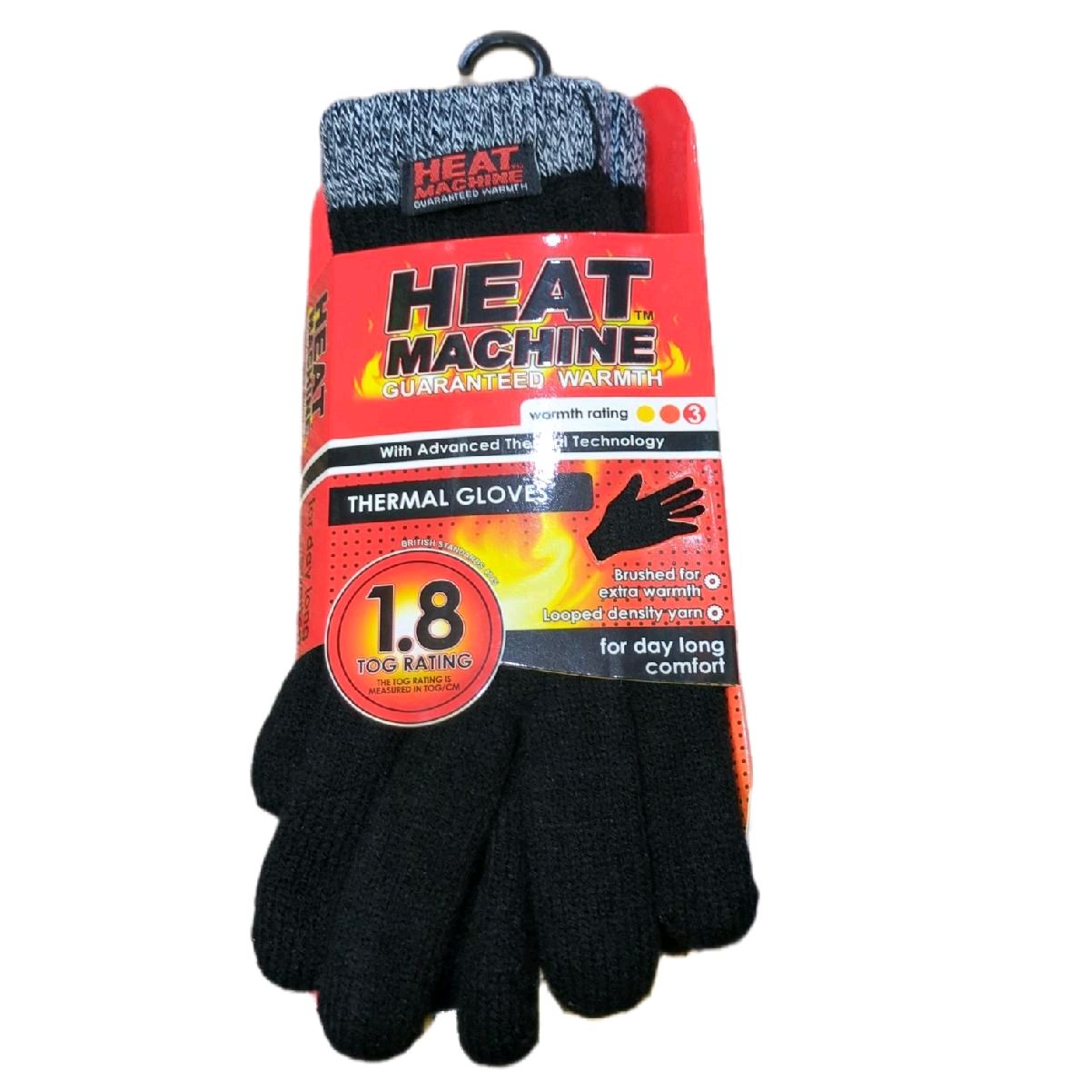 Men's Heat Machine Thermal Gloves - Winter Protection