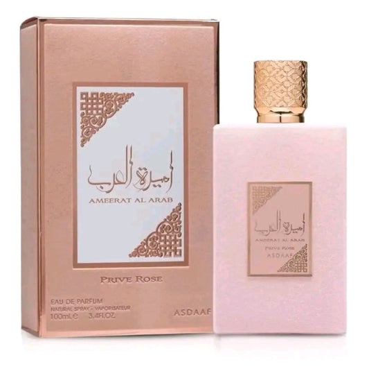 amerrat al arab prive rose ladies eau de parfum 100ml