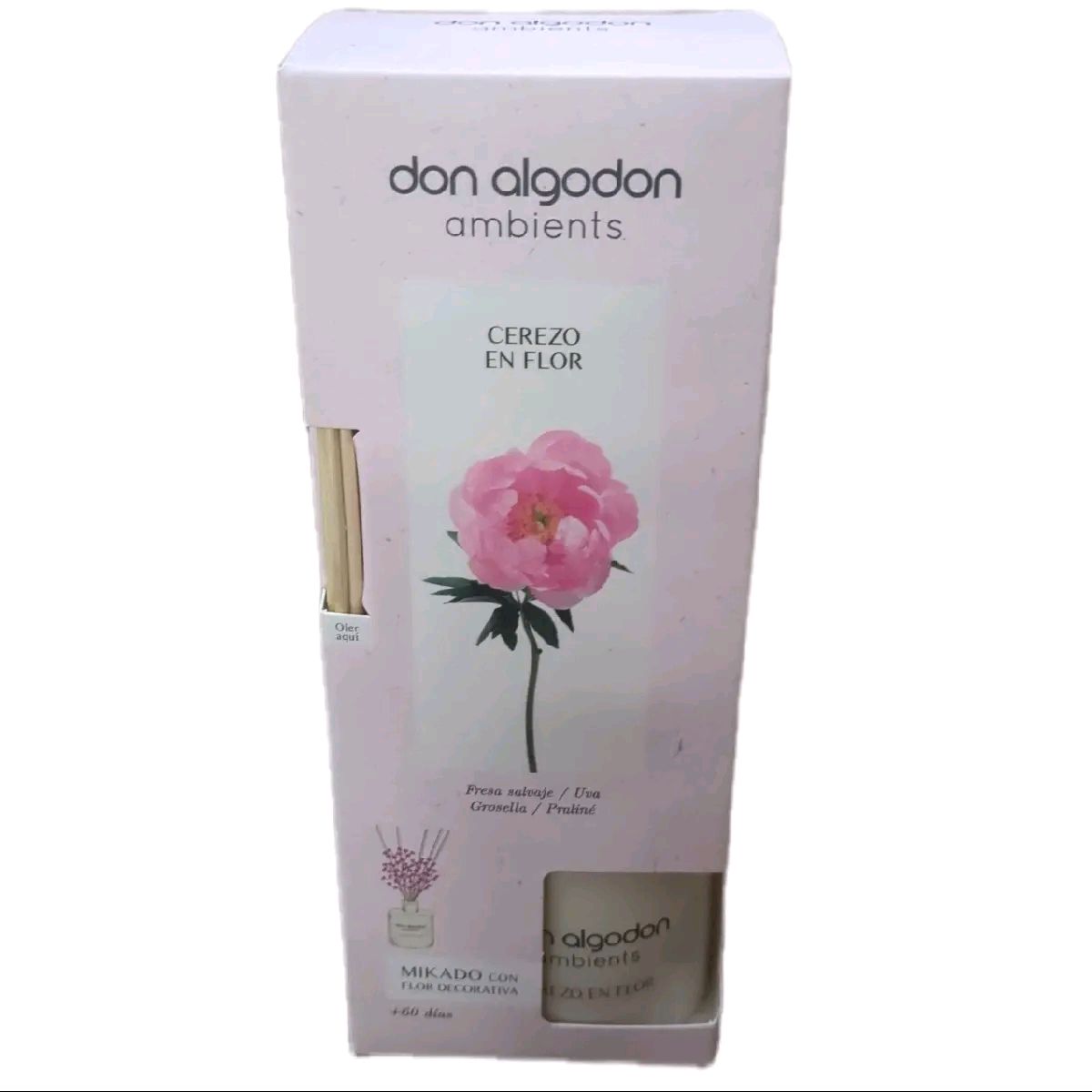 Don Algodon Flower reed diffuser Cherry