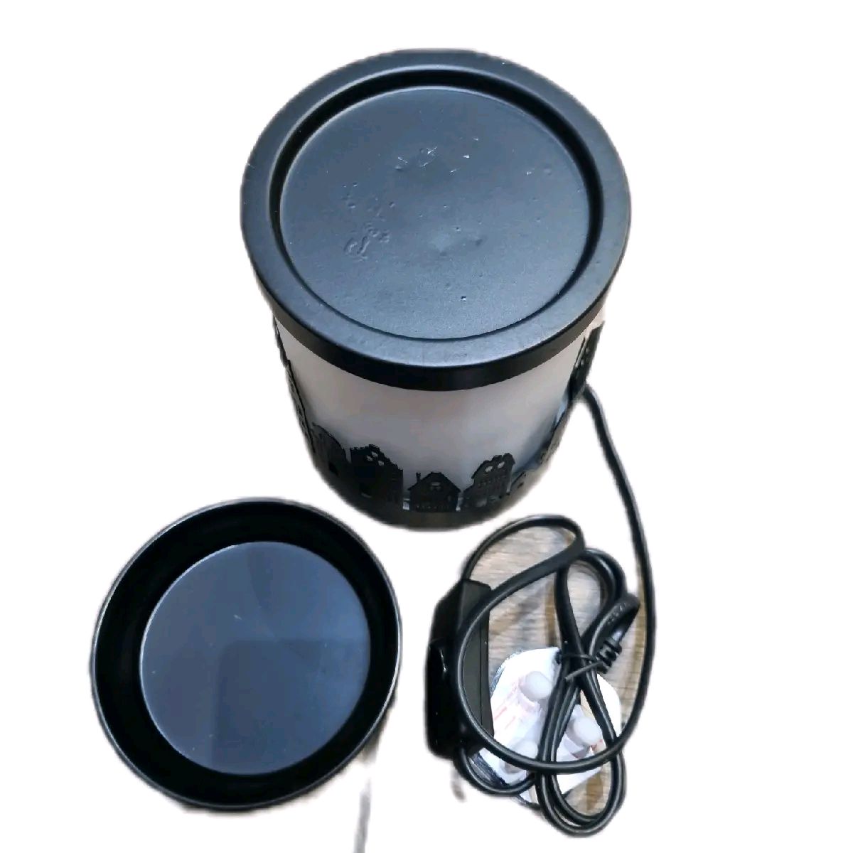 City northen lights colour changing Electric melt burner