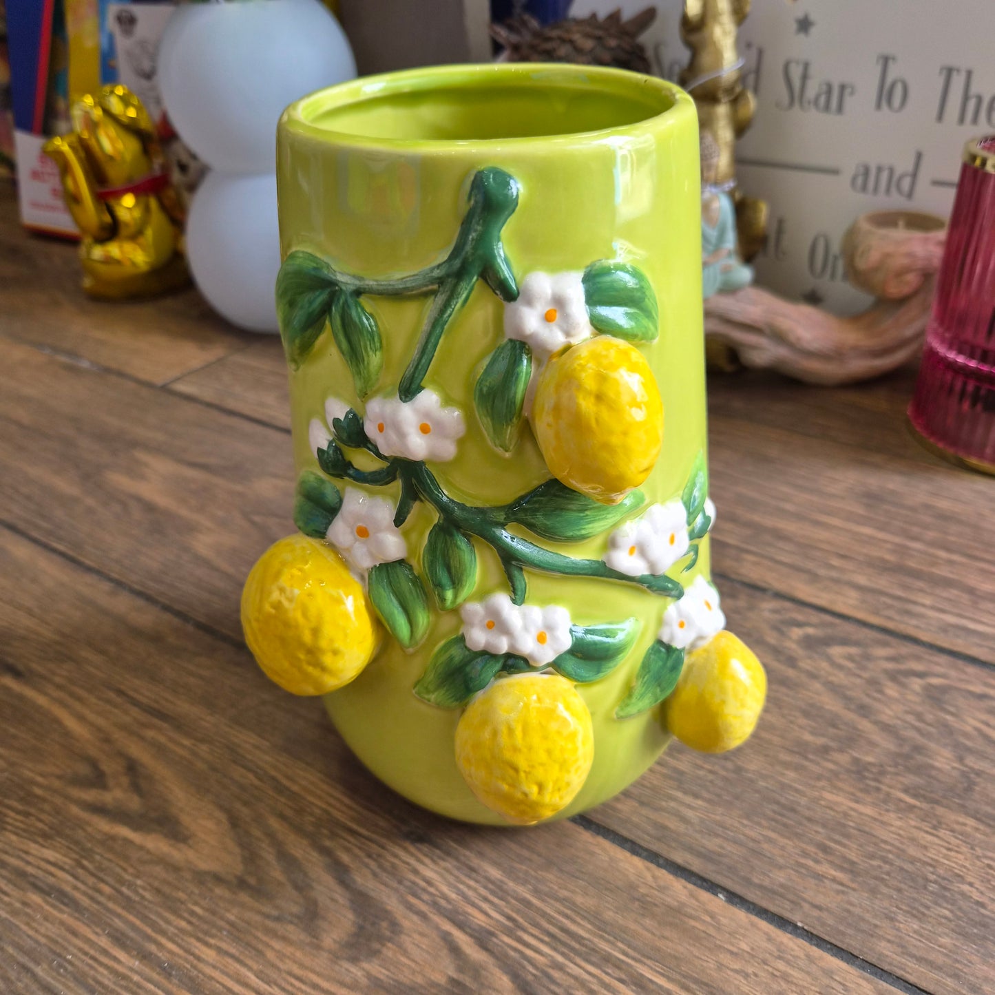 Lemon design 3d vase
