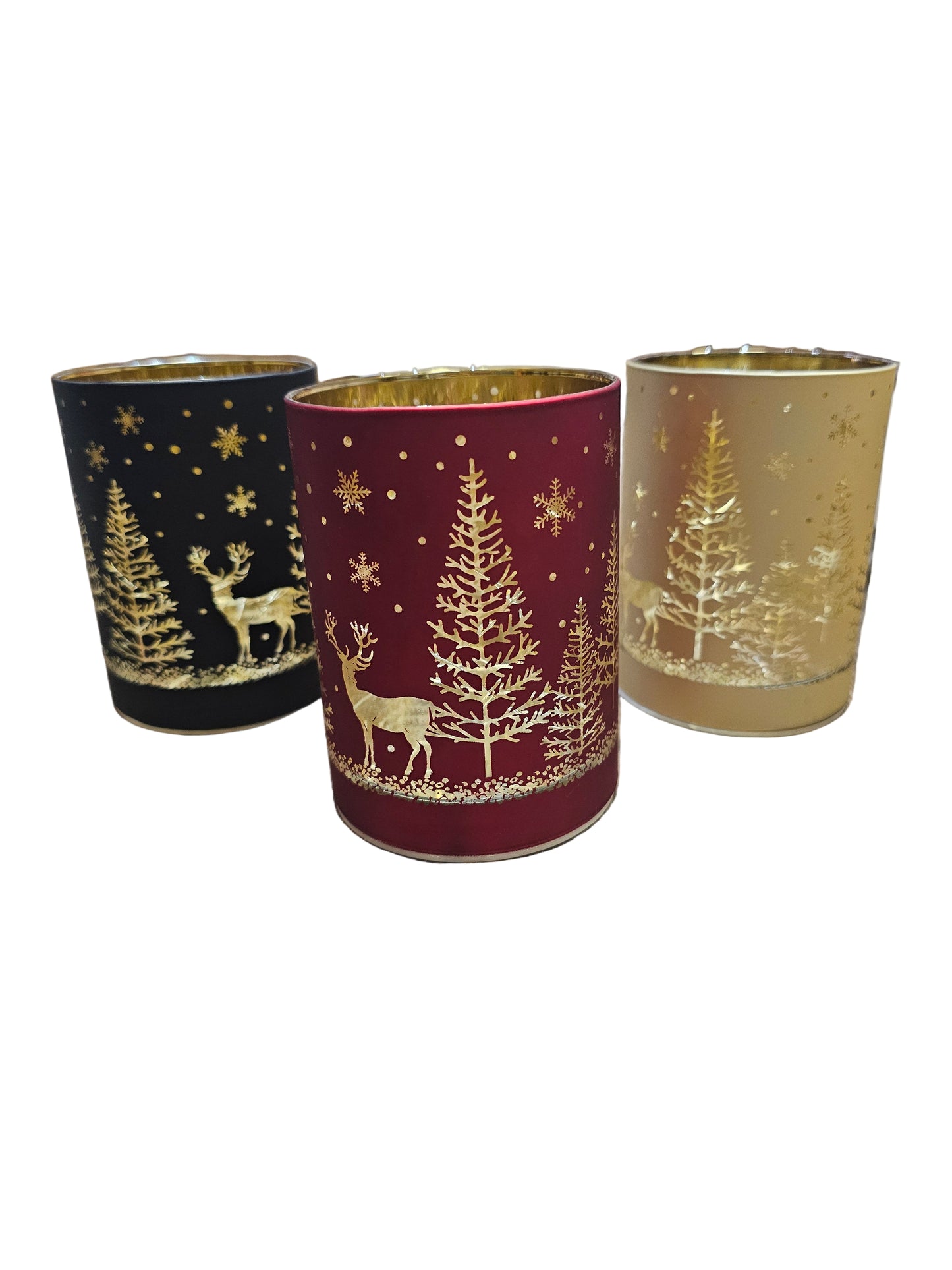 Xmas Glow Snowflake Forest Small LED Christmas decor