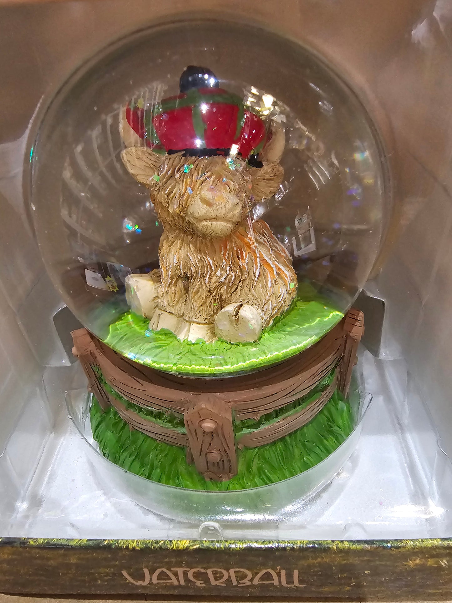 Happy Highland Cow Waterball 5 designs to choose