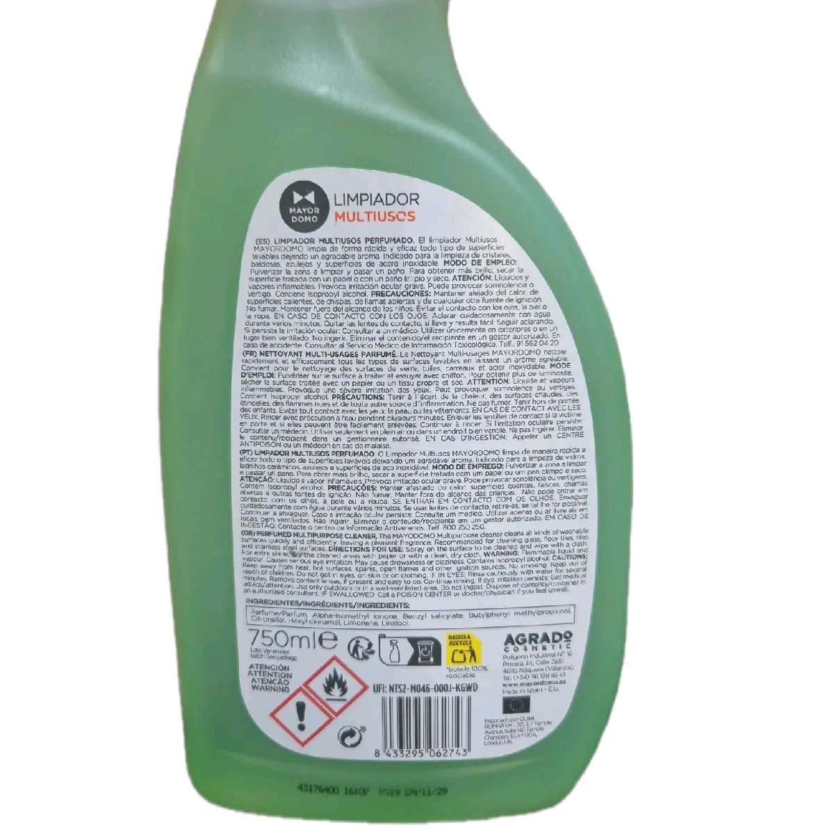 Mayor Domo Household Cleaning Spray