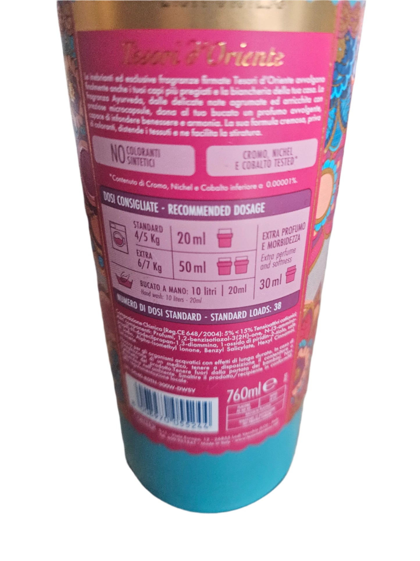 Tesori d'Oriente Aromatic Laundry Softener Amla & Patchouli 760ml
