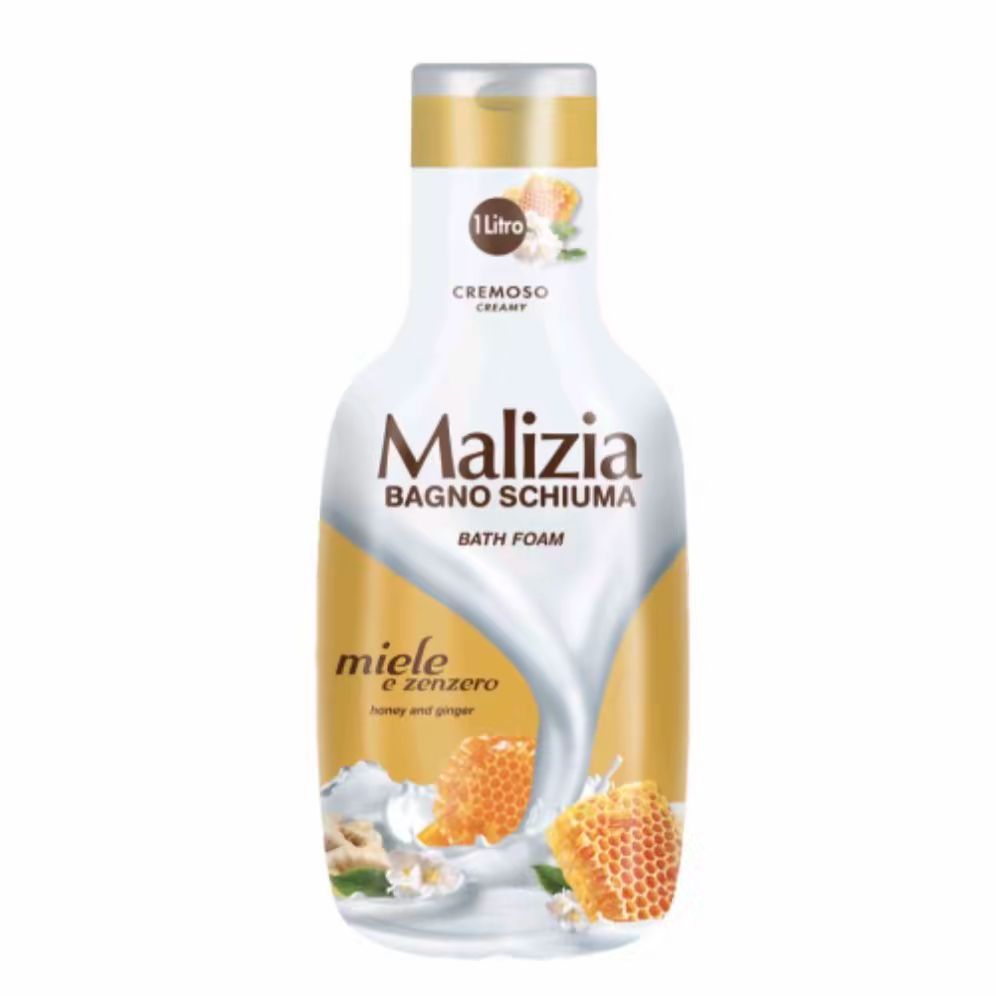 Malizia Italian Honey and Ginger Bath Foam