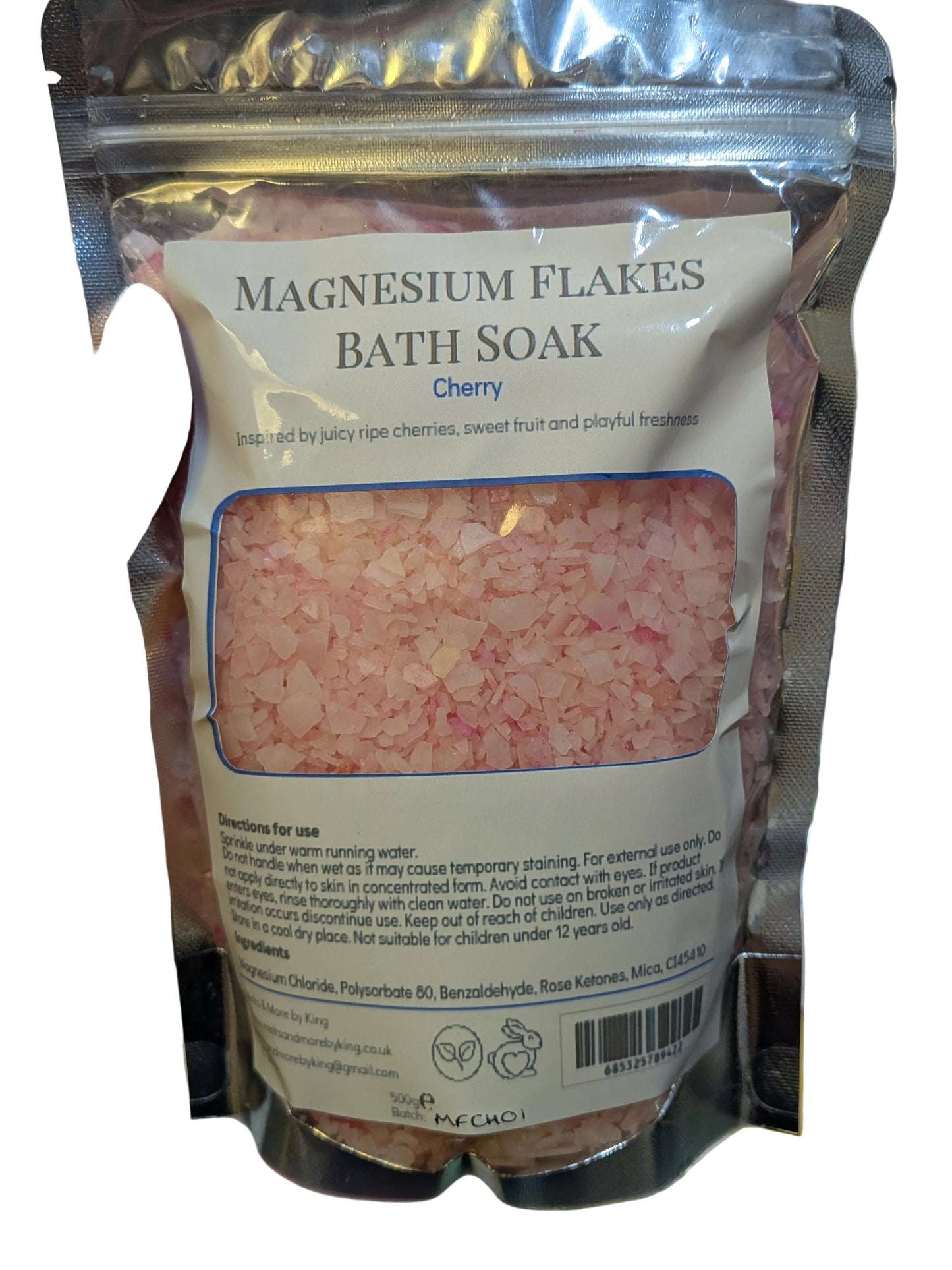 Scented Magnesium Flakes Bath Soak 500g