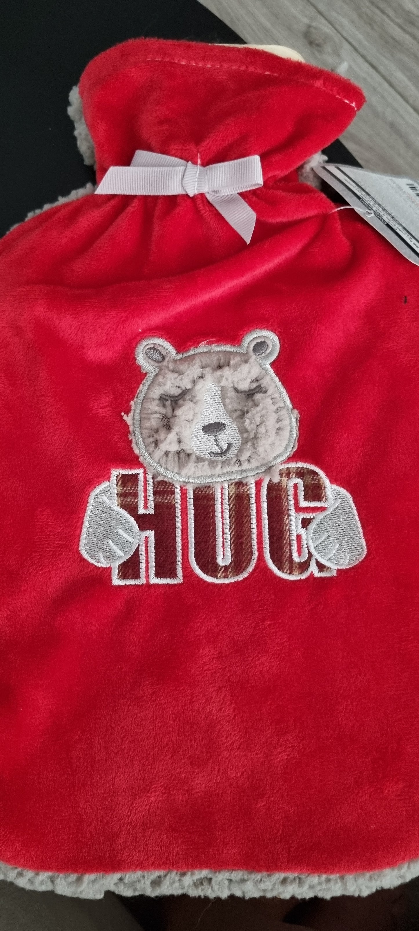 Hot Water Bottle with Plush Cover - Various Designs