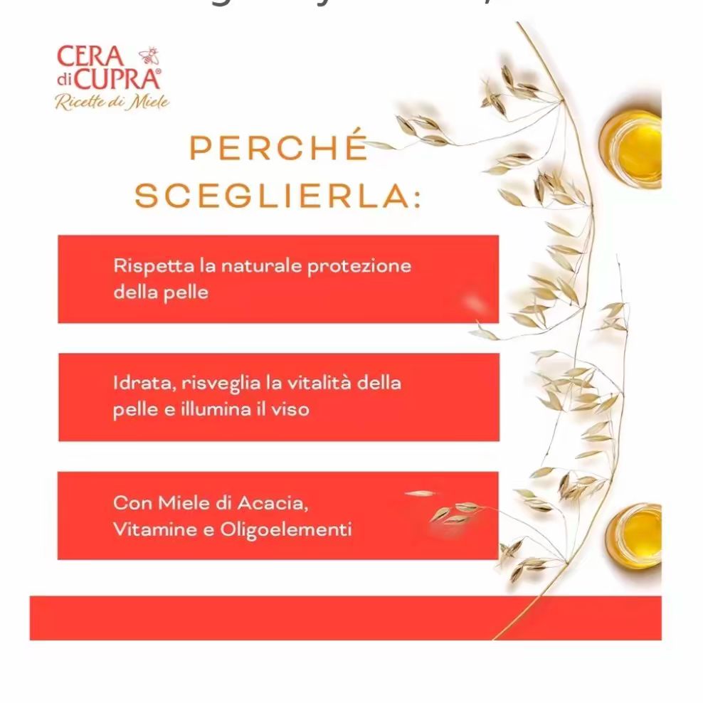 Cera di Cupra Italian Micellar Water with Arcadia Honey 200ml