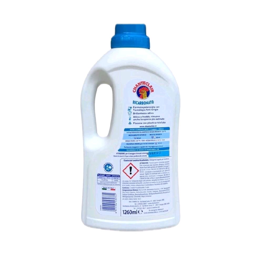 Chanteclair Laundry Detergent Bicarbonate 1260ml - Essential CleanAing Product for Your Needs Household