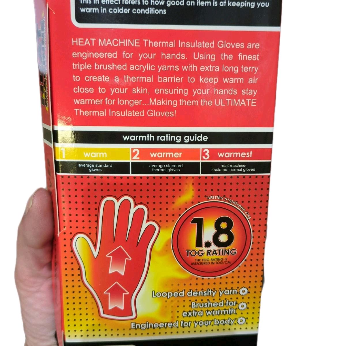 Men's Heat Machine Thermal Gloves - Winter Protection