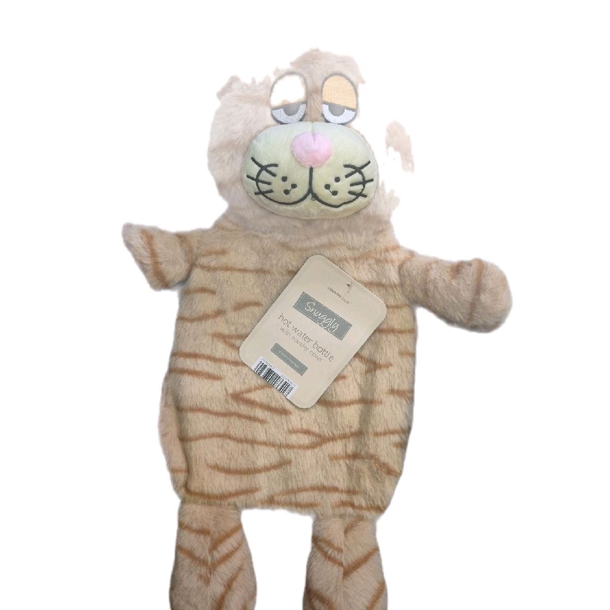Snuggly Hot Water Bottles with Novelty Cover - Various Designs Comfortable Cozy