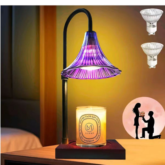 purple Candle Warmer Lamp for Home